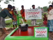  افتتاح بئر ارتوازي في الهند عن روح المرحوم أحمد عبد شقرا من يافا 